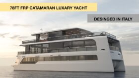 CJS Marine 78FT FRP Luxury Catamaran Yacht